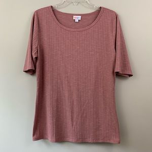 LulaRoe top- mauve